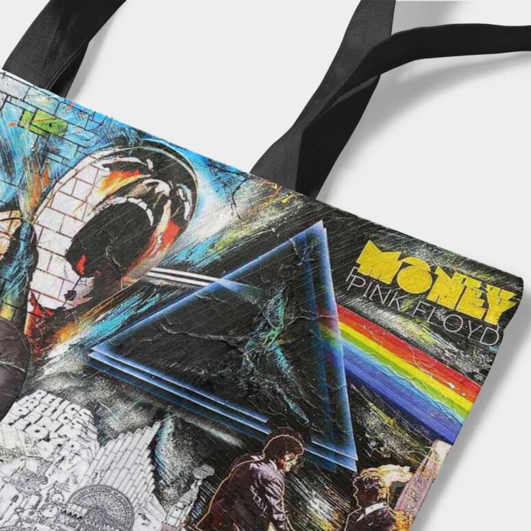 Pink Floyd Tote Bag - Pink Floyd Psychedelic Rock Album Cover Pink Floyd Tote Bag - Pink Floyd Psychedelic Rock Album Cover