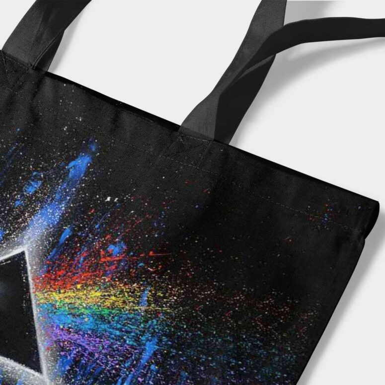 Pink Floyd Tote Bag - Dark Side Of Moon Art Blue9 Pink Floyd Tote Bag - Dark Side Of Moon Art Blue9