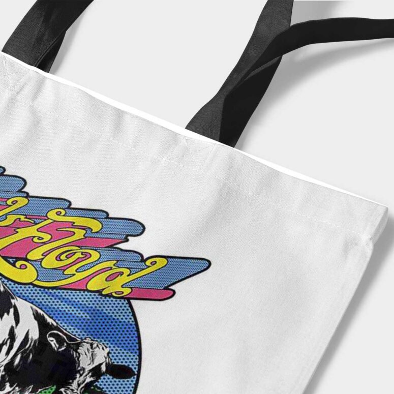 Pink Floyd Tote Bag - Distant Bells Atom Heart Mother Shirt