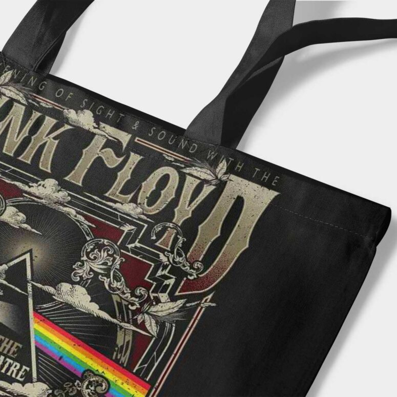 Pink Floyd Tote Bag - Live At Rainbow Theatre 1972 Pink Floyd TDSOTM Tour Pink Floyd Tote Bag - Live At Rainbow Theatre 1972 Pink Floyd TDSOTM Tour