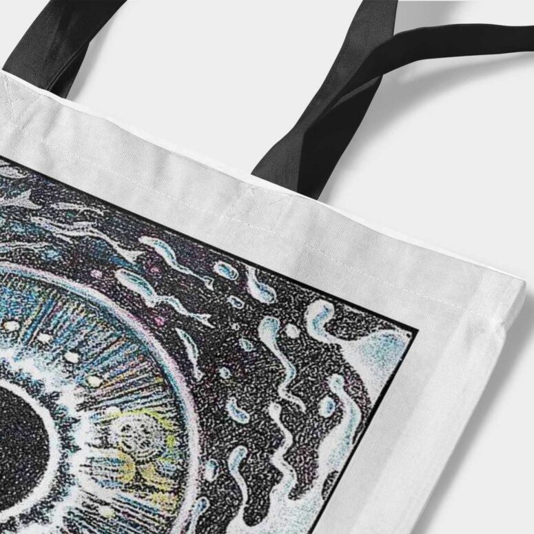 Pink Floyd Tote Bag - Pulse Sketch Pink Floyd Tote Bag - Pulse Sketch