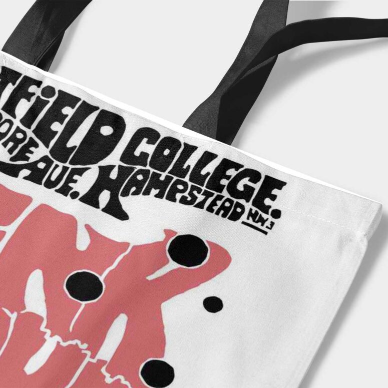 Pink Floyd Tote Bag - Westfield College Hampstead Concert 1968