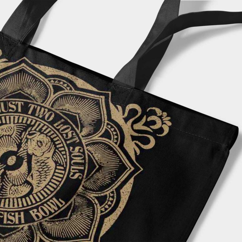 Pink Floyd Tote Bag - Wish You Were Here Were just two lost souls Pink Floyd Tote Bag - Wish You Were Here Were just two lost souls