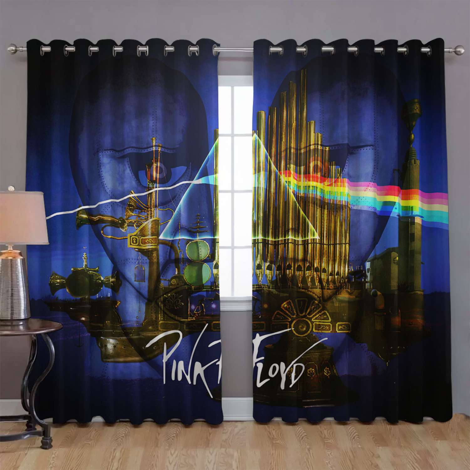 Pink Floyd Window Curtains - Relics Division Bell DSOTM Album Pink Floyd Window Curtains - Relics Division Bell DSOTM Album