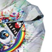 Pink Floyd Collage The Wall Pulse Dsotm Flower Diamond Ring Of Rainbow Hawaiian Shirt Pocket - OtherBrick