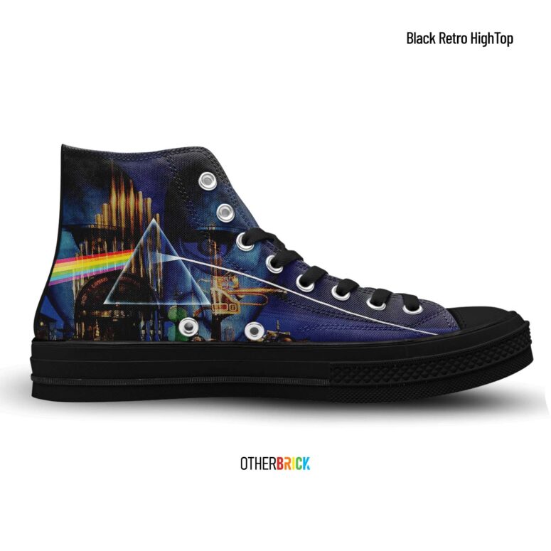 The Division Bell DSOTM Album Illustrator - Pink Floyd Canvas Shoes