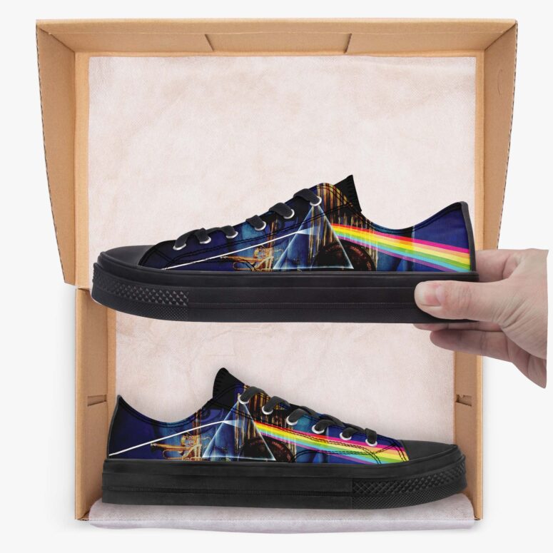 The Division Bell DSOTM Album Illustrator - Pink Floyd Canvas Shoes