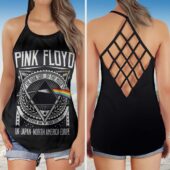 Cctt1 Dark Side Of The Moon Tour 1972 Emp Original Criss Cross Tank Top - OtherBrick