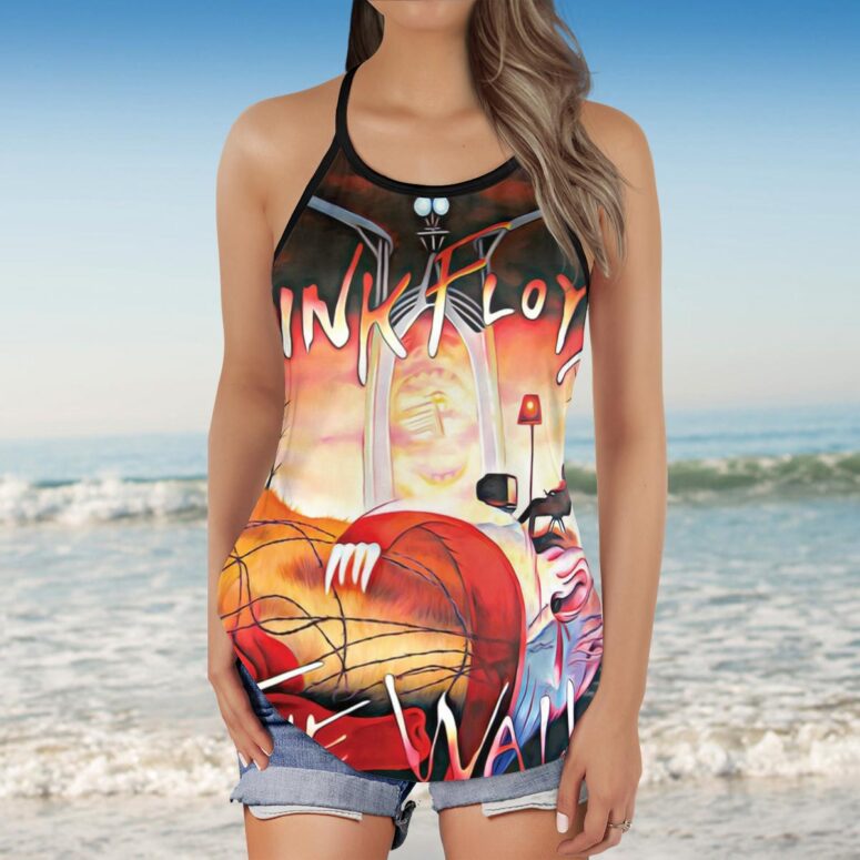 Pink Floyd The Wall Criss Cross Tank Top