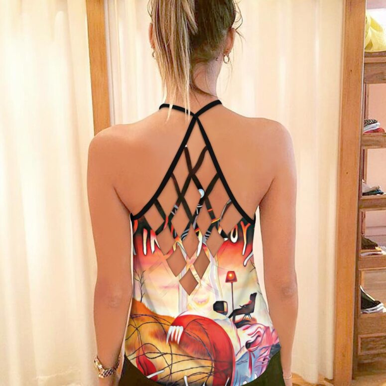 Pink Floyd The Wall Criss Cross Tank Top