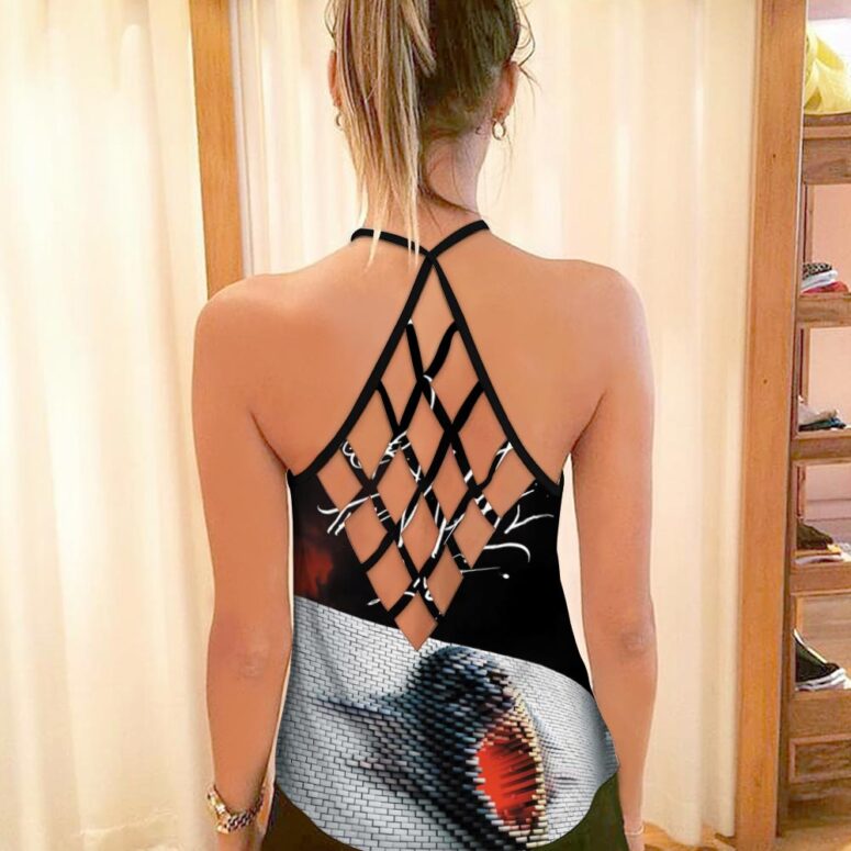 Roger Water The Wall Live Pink Floyd Criss Cross Tank Top