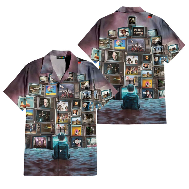 Boy Watching Pink Floyd Show Hawaiian Shirt