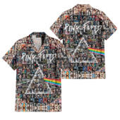 Hawaiian Shirt 2sides A Pink Floyd Photo Mosaic Print Art Of All Things Hawaiian Shirt Copy - OtherBrick