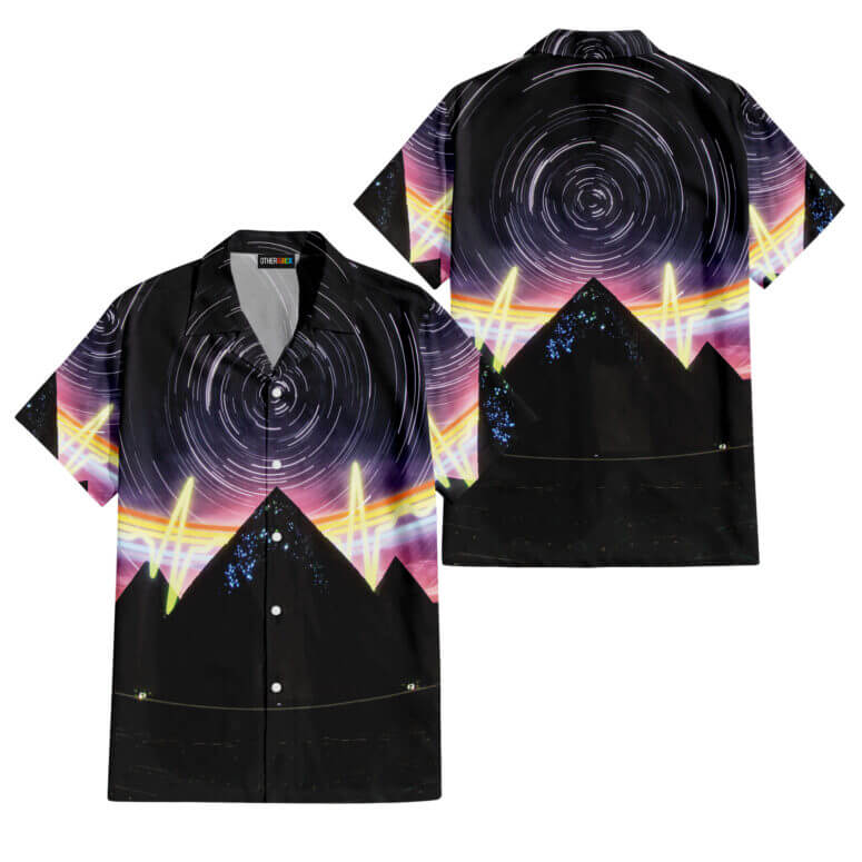 The Dark Side Of The Moon In The Wall Art Hawaiian Pink Floyd Shirt The Dark Side Of The Moon In The Wall Art Hawaiian Pink Floyd Shirt