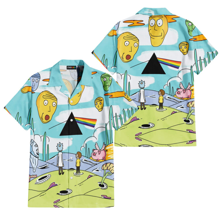 Pink Floyd Escape from The Wall Hawaiian Shirt Pink Floyd Escape from The Wall Hawaiian Shirt