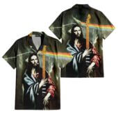 Hawaiian Shirt 2sides A The Prophecy Of Prog David Gilmour Jesus Hawaiian Shirt Copy - OtherBrick