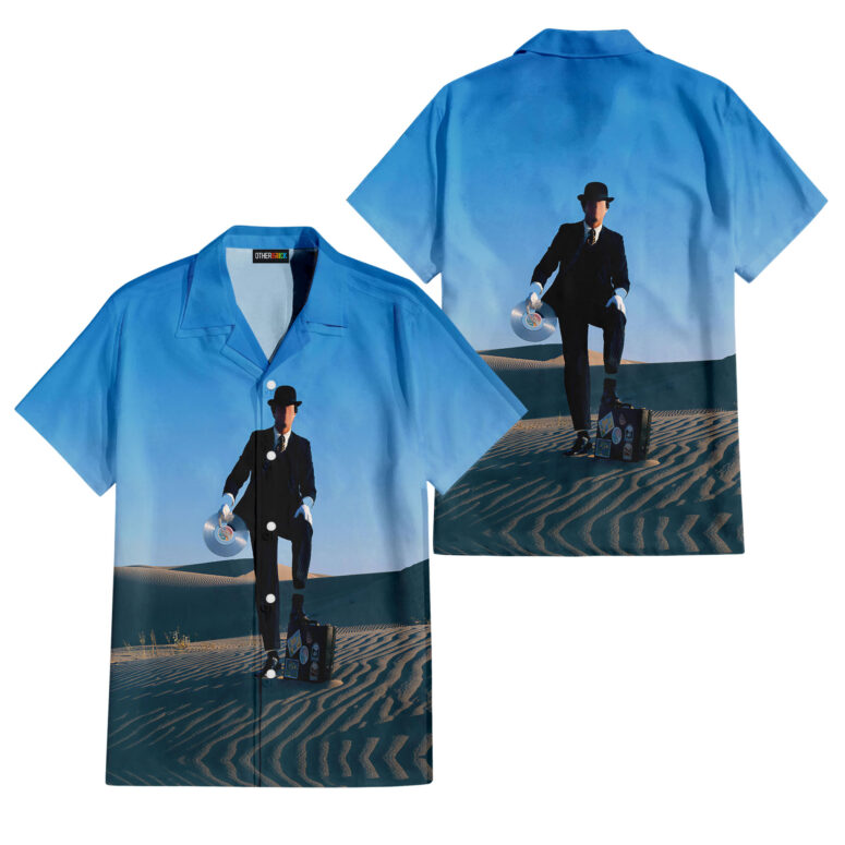 The Dark Side Of The Moon In The Wall Art Hawaiian Pink Floyd Shirt