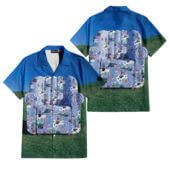 Hawaiian Shirt 2sides B Characters Chair Hawaiian Shirt - OtherBrick