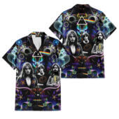 Hawaiian Shirt 2sides B Dark Side Of The Moon Psychedelic Abstract Art Pyramid Rainbow Hawaiian Shirt - OtherBrick