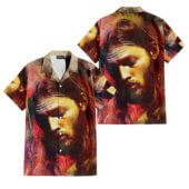 Hawaiian Shirt 2sides B David Gilmour Digital Art Pink Floyd Hawaiian Shirt - OtherBrick