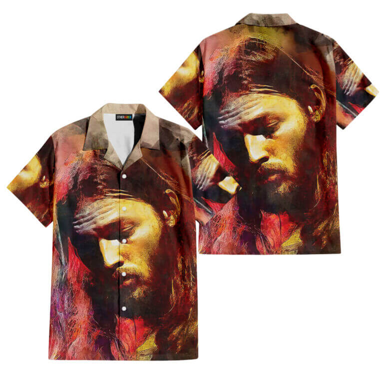 The Dark Side Of The Moon In The Wall Art Hawaiian Pink Floyd Shirt