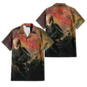 Hawaiian Shirt 2sides B David Gilmour Painting Art Hawaiian Shirt - OtherBrick