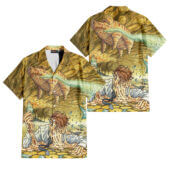 Hawaiian Shirt 2sides B Money Hand Drawing Art Hawaiian Shirt - OtherBrick
