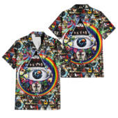 Hawaiian Shirt 2sides B Pink Floyd Collage Blotter Art Hawaiian Shirt - OtherBrick