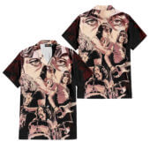 Hawaiian Shirt 2sides B Pink Floyd Band Drawing Art Hawaiian Shirt - OtherBrick