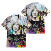 Hawaiian Shirt 2sides B Pink Floyd Drawing Fan Art Hawaiian Shirt - OtherBrick
