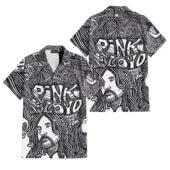 Hawaiian Shirt 2sides B Pink Floyd Hand Draw Art Hawaiian Shirt - OtherBrick