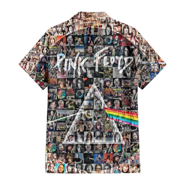 The Dark Side Of The Moon In The Wall Art Hawaiian Pink Floyd Shirt The Dark Side Of The Moon In The Wall Art Hawaiian Pink Floyd Shirt