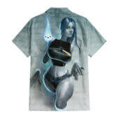 Hawaiian Shirt Back A The Ghost Girl Pink Floyd Fan Hawaiian Shirt Copy - OtherBrick