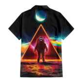 Hawaiian Shirt Back B Astronaut Dark Side Of The Moon Pink Floyd Hawaiian Shirt - OtherBrick