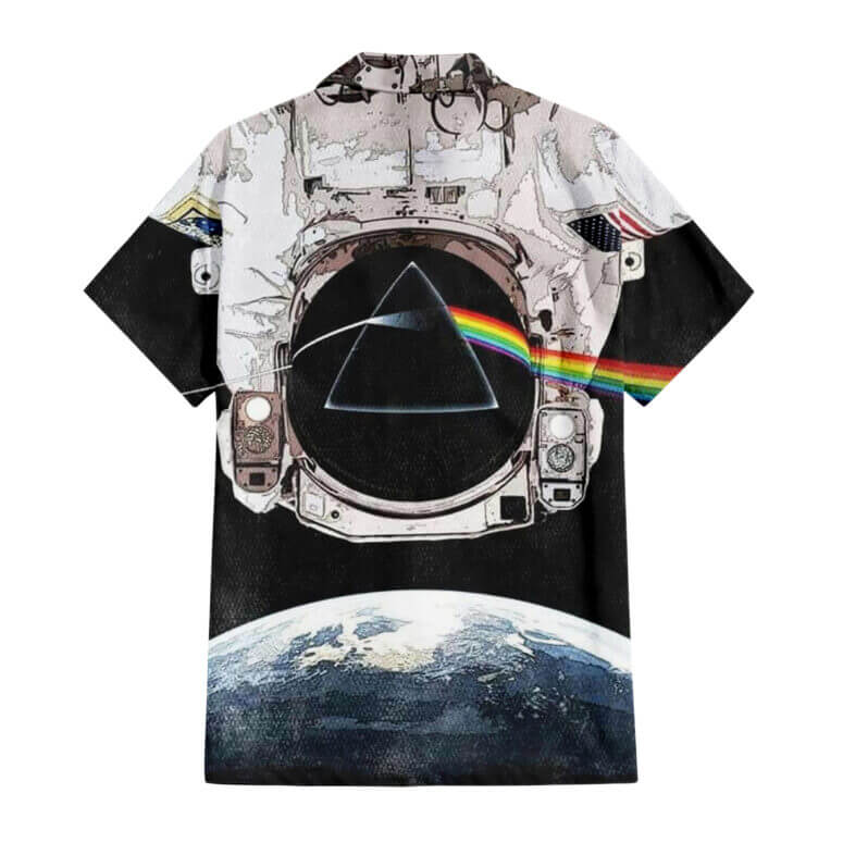 The Dark Side Of The Moon In The Wall Art Hawaiian Pink Floyd Shirt The Dark Side Of The Moon In The Wall Art Hawaiian Pink Floyd Shirt