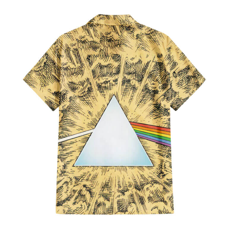 The Dark Side Of The Moon In The Wall Art Hawaiian Pink Floyd Shirt The Dark Side Of The Moon In The Wall Art Hawaiian Pink Floyd Shirt