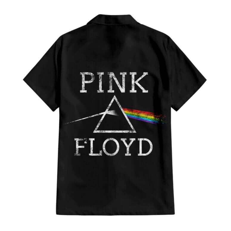 The Dark Side Of The Moon In The Wall Art Hawaiian Pink Floyd Shirt The Dark Side Of The Moon In The Wall Art Hawaiian Pink Floyd Shirt
