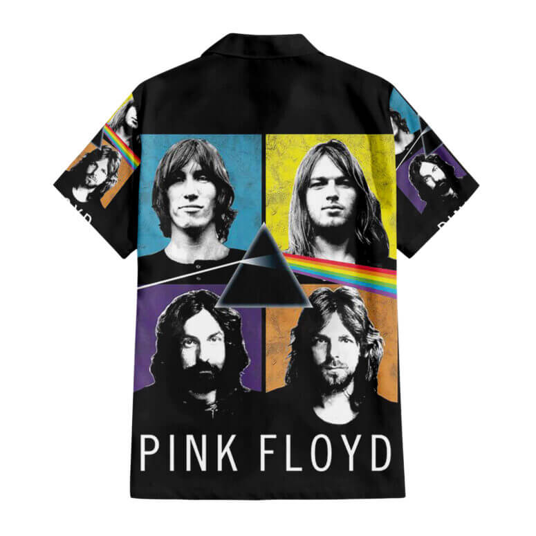 The Dark Side Of The Moon In The Wall Art Hawaiian Pink Floyd Shirt The Dark Side Of The Moon In The Wall Art Hawaiian Pink Floyd Shirt