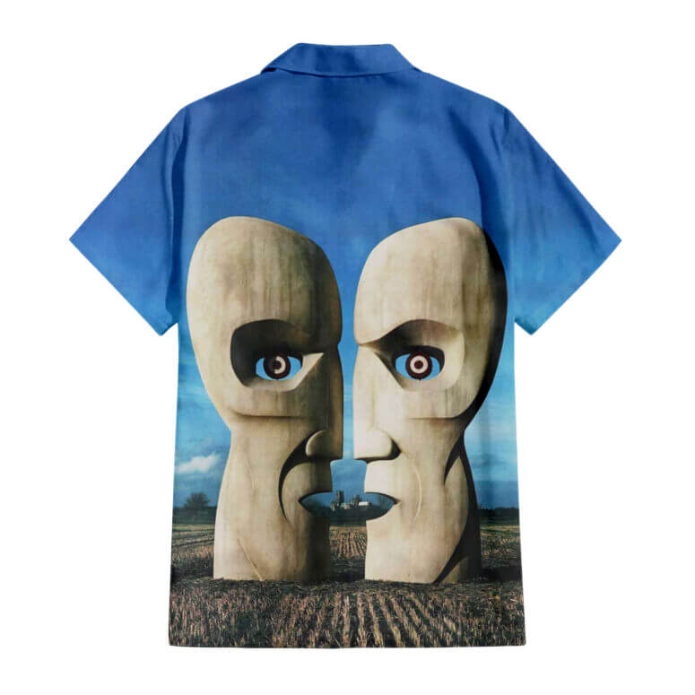 The Dark Side Of The Moon In The Wall Art Hawaiian Pink Floyd Shirt