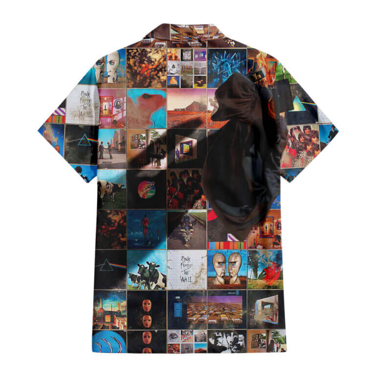 The Dark Side Of The Moon In The Wall Art Hawaiian Pink Floyd Shirt The Dark Side Of The Moon In The Wall Art Hawaiian Pink Floyd Shirt