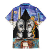 Hawaiian Shirt Back B Pink Floyd Album Cover Drawing Art Hawaiian Shirt - OtherBrick