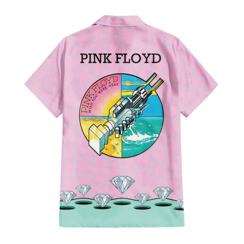 The Dark Side Of The Moon In The Wall Art Hawaiian Pink Floyd Shirt The Dark Side Of The Moon In The Wall Art Hawaiian Pink Floyd Shirt