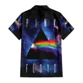 Hawaiian Shirt Back Cosmic Dark Side Of The Moon Pink Floyd Hawaiian Shirt - OtherBrick