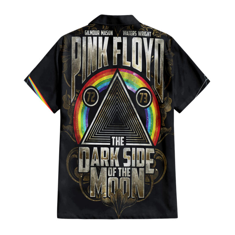 Dark Side Of The Moon 1972 1973 Hawaiian Pink Floyd Shirt Dark Side Of The Moon 1972 1973 Hawaiian Pink Floyd Shirt