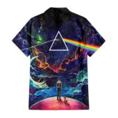 Hawaiian Shirt Back Looking For Dark Side Of The Moon Hawaiian Shirt - OtherBrick