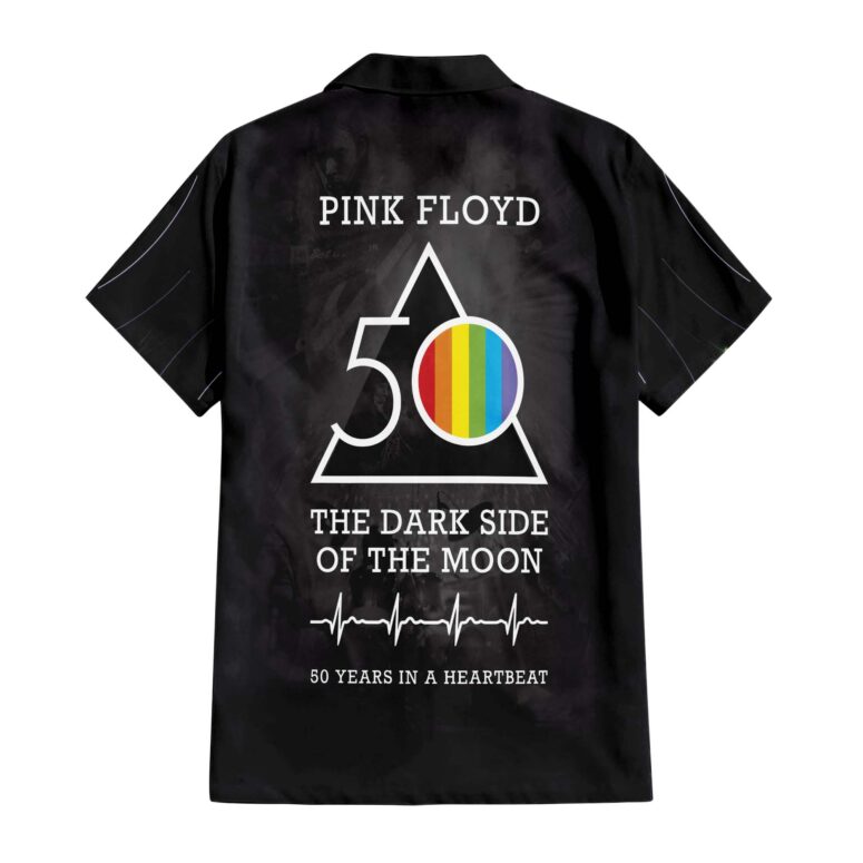 The Dark Side Of The Moon In The Wall Art Hawaiian Pink Floyd Shirt The Dark Side Of The Moon In The Wall Art Hawaiian Pink Floyd Shirt