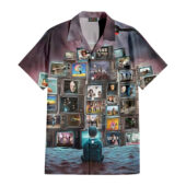 Hawaiian Shirt Front A Boy Watching Pink Floyd Show Hawaiian1 - OtherBrick