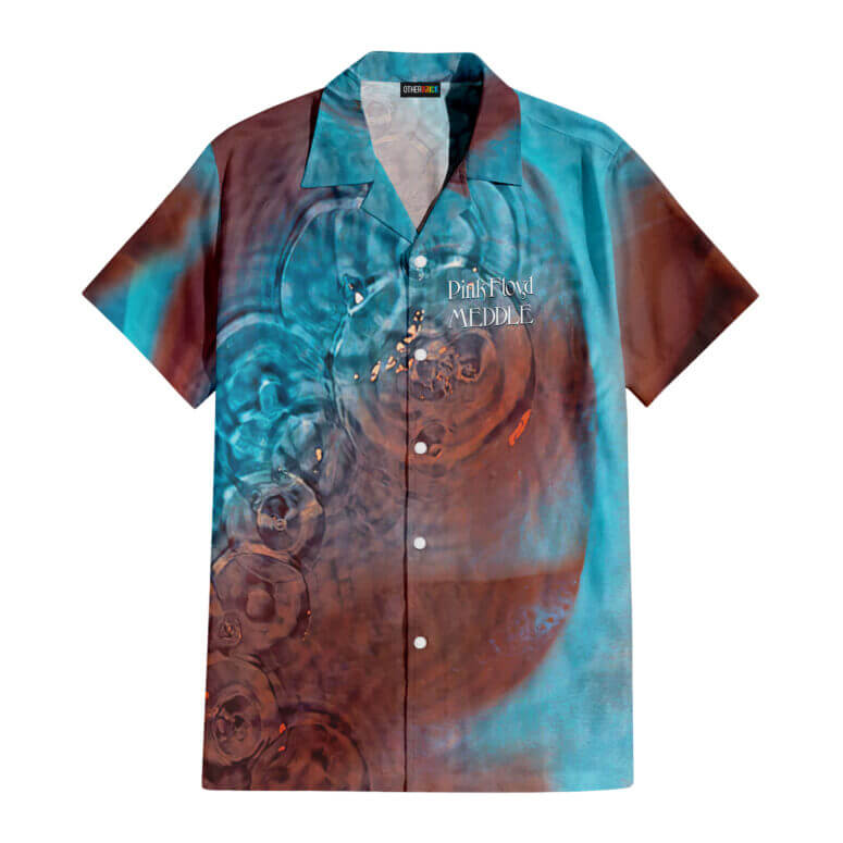 The Dark Side Of The Moon In The Wall Art Hawaiian Pink Floyd Shirt
