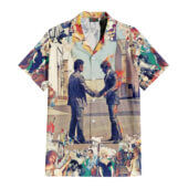 Hawaiian Shirt Front A Some Like It Burning Pink Floyd Hawaiian Shirt Copy - OtherBrick