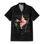 Hawaiian Shirt Front A The Fecking Flowers The Wall Pink Floyd Hawaiian Shirt Copy - OtherBrick